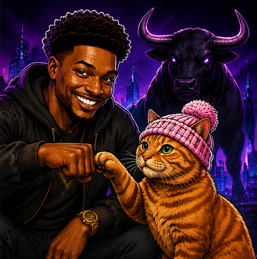AnsemCat and the Black Bull